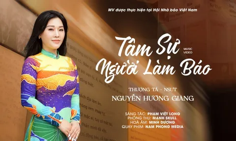 NSƯT Hương Giang thể hiện thành công ca khúc “Tâm sự Người làm báo”