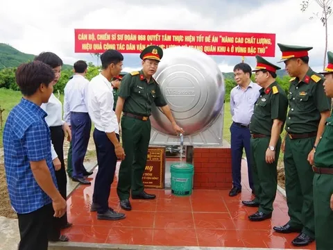 MB Quảng Trị bàn giao công trình “Nước sạch vì cộng đồng” tại Bản Chùa