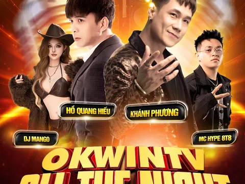 Đêm nhạc OKWINTV – ALL THE NIGHT: Hơn 500 khán giả cháy hết mình cùng âm nhạc tại TP.Hồ Chí Minh